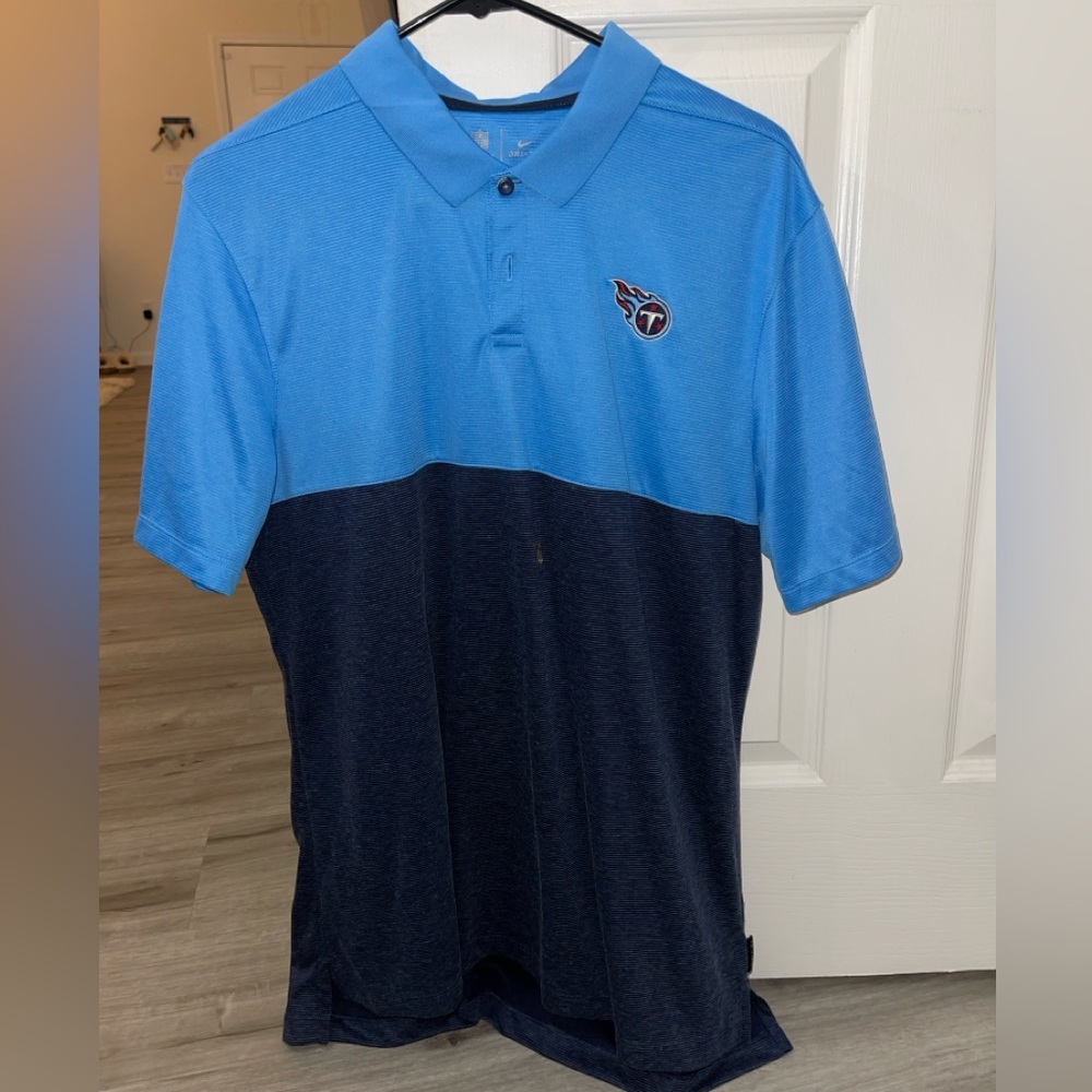 Nike Tennessee Titans Onfield Apparel Polo